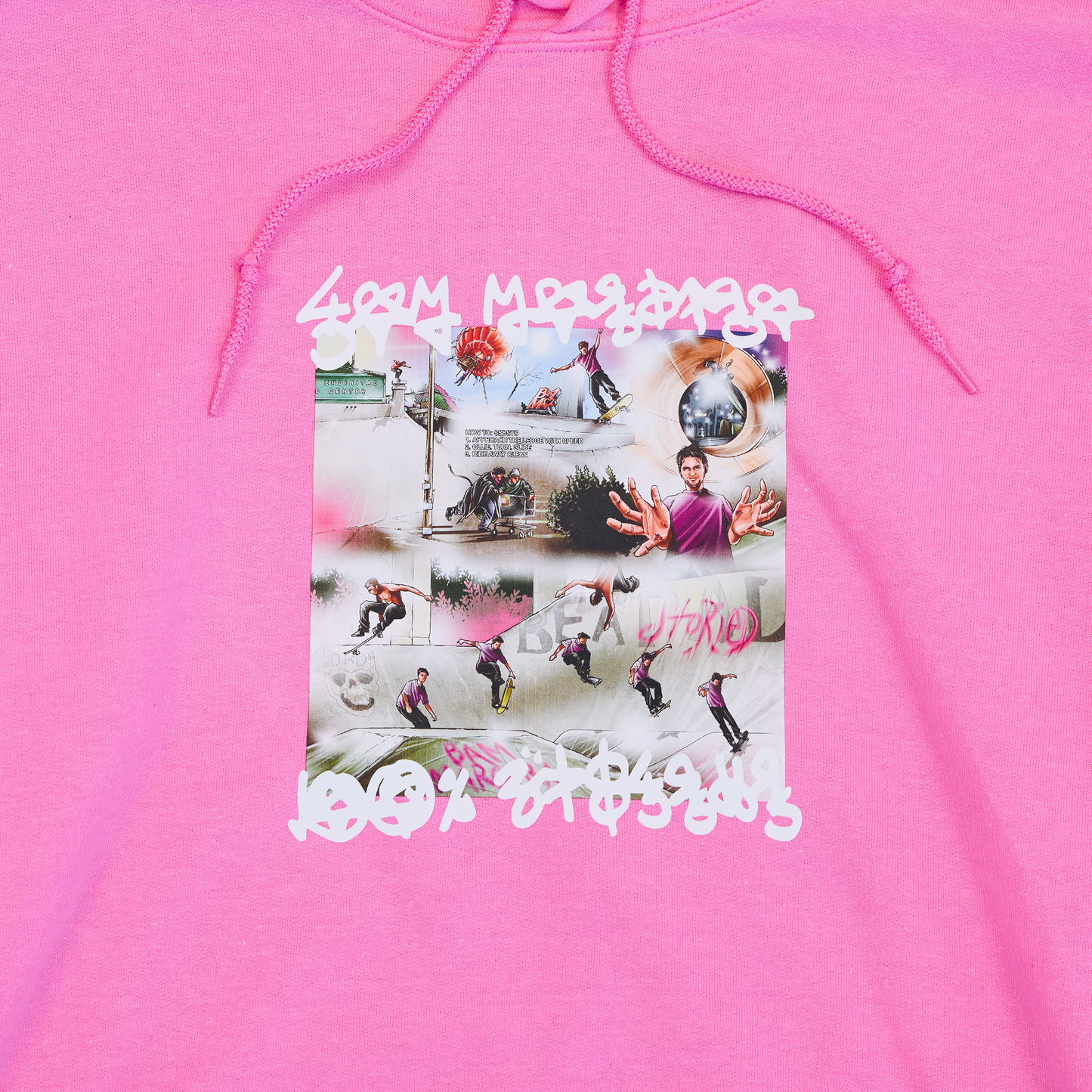 (Pre-Sale) Bam Margera '100% Skateboarder' Hoodie