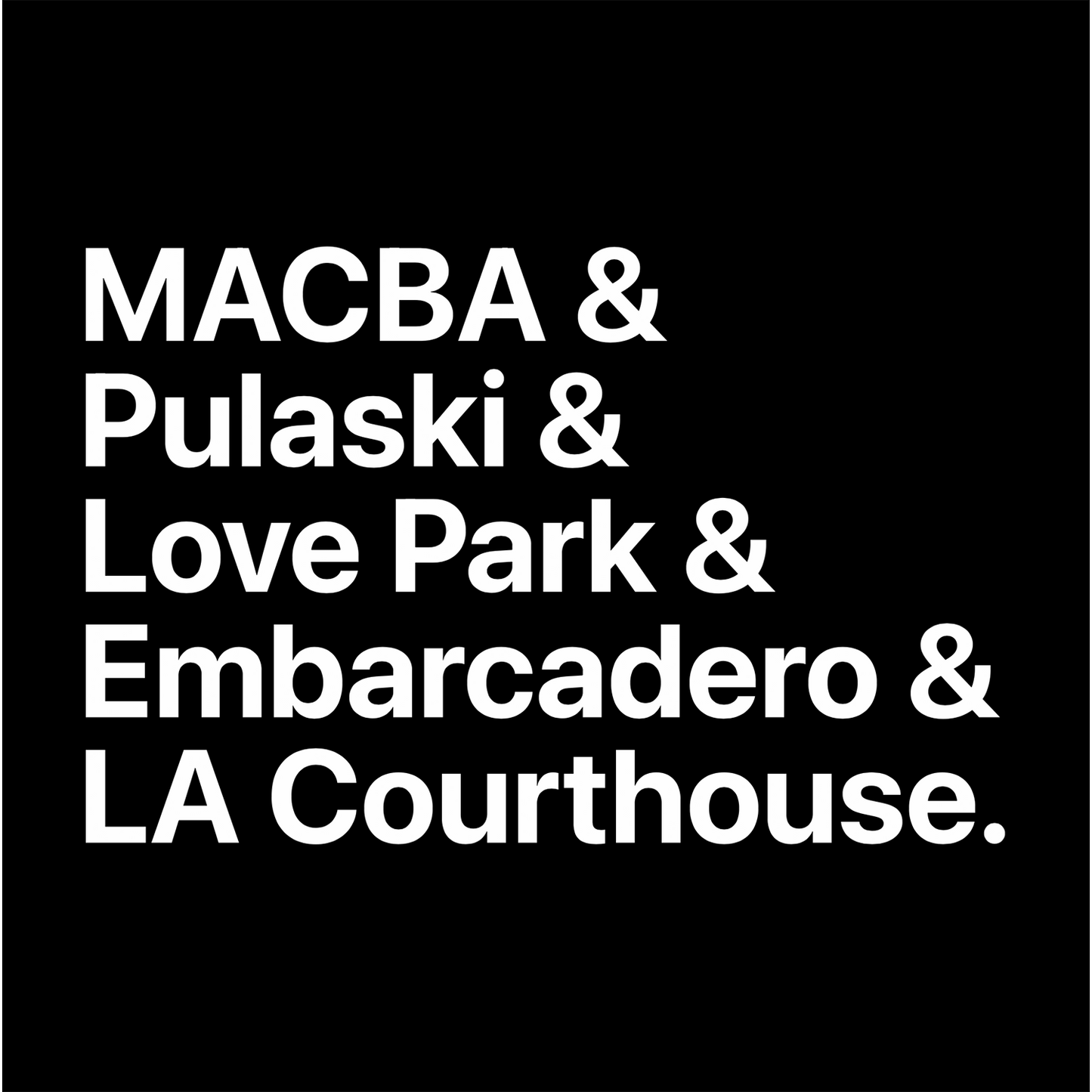 Cities Series Sticker