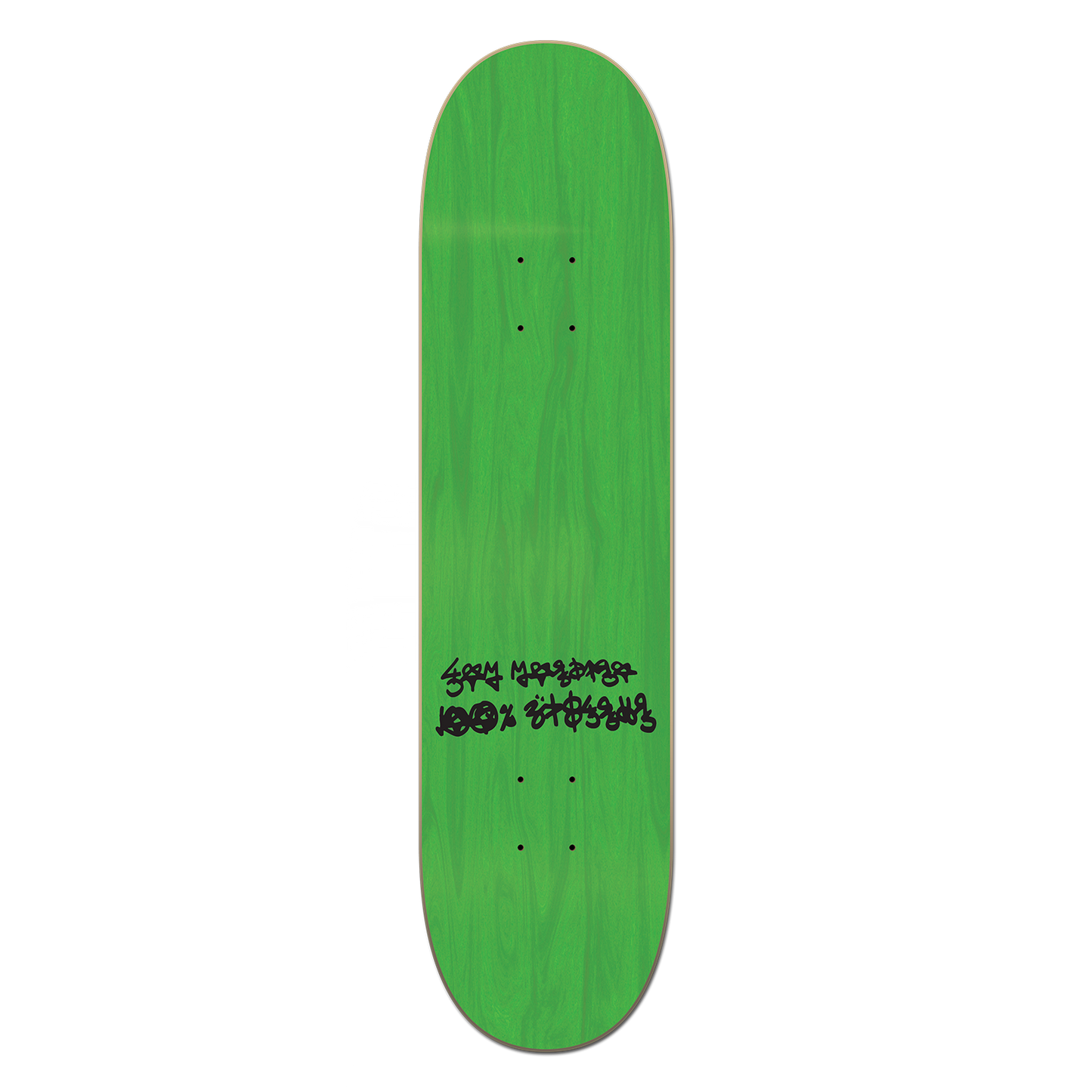 (PRE-SALE) Limited Edition Bam Margera Autographed '100% Skateboarder' Board