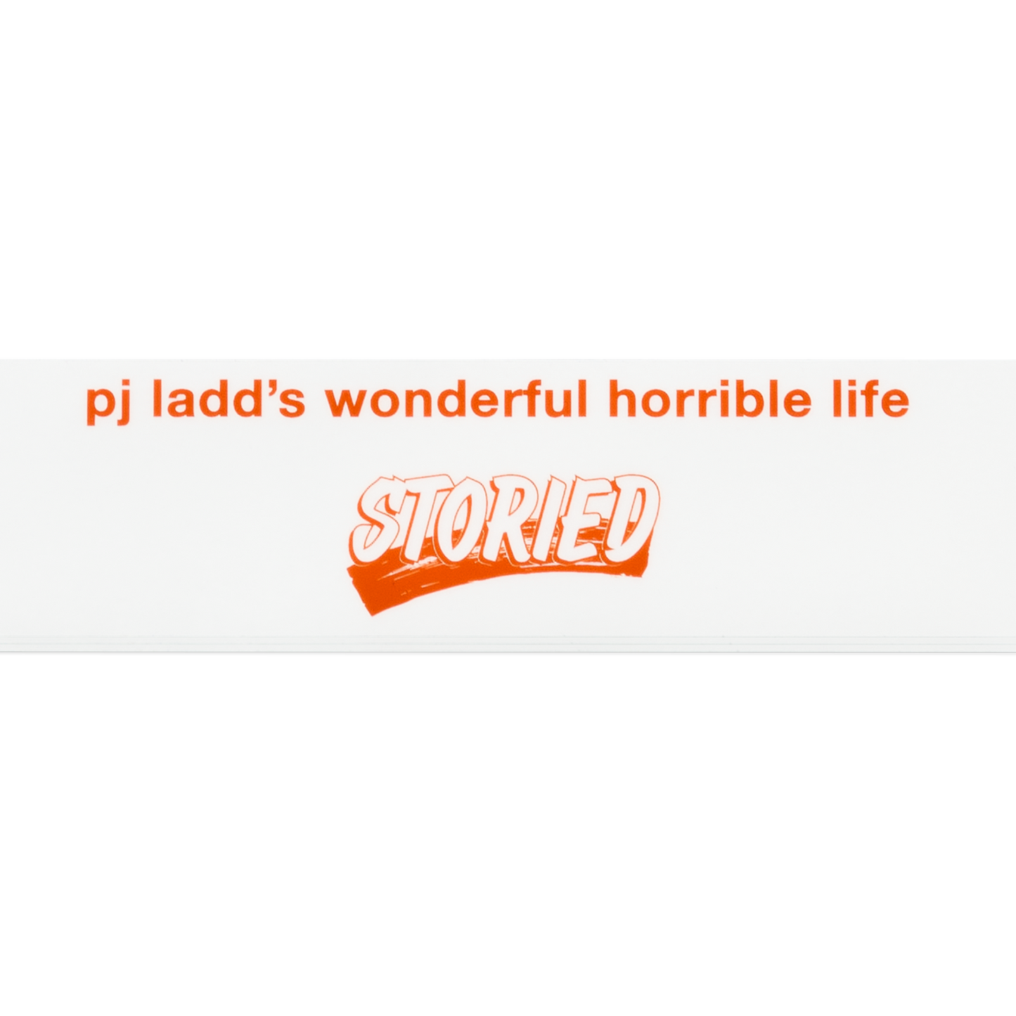 Limited Edition Autographed PJ Ladd 'Wonderful Horrible' Storied Deck