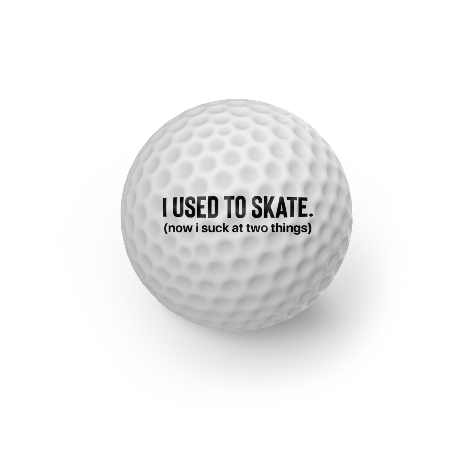 I Used to Skate x Now I Play Golf | Golf Ball 3-Pack | Storied