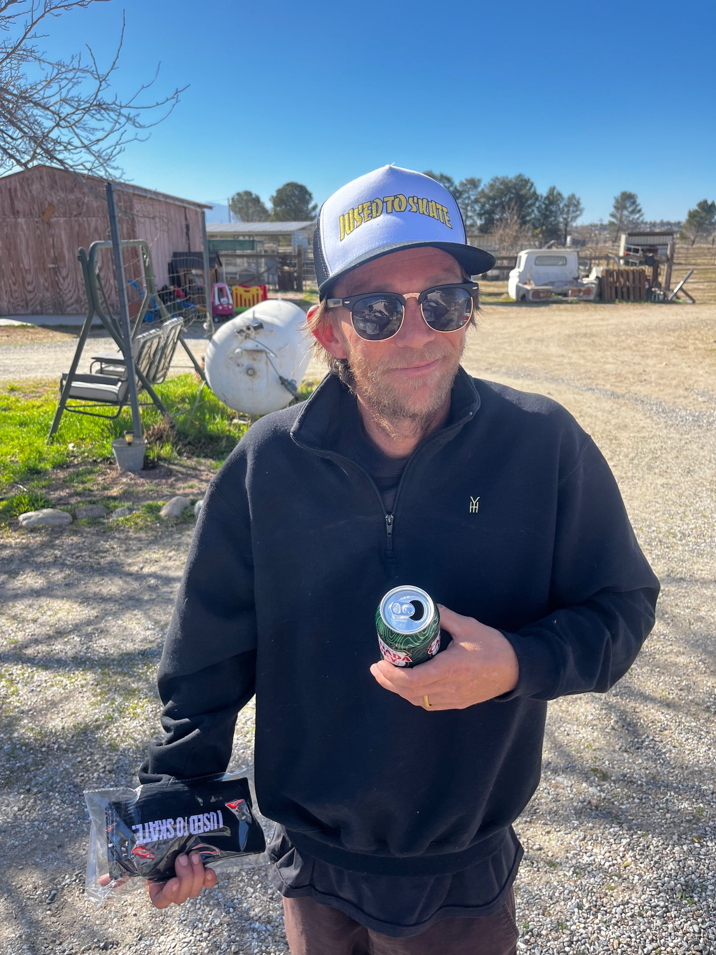 Yo solía patinar con sombrero