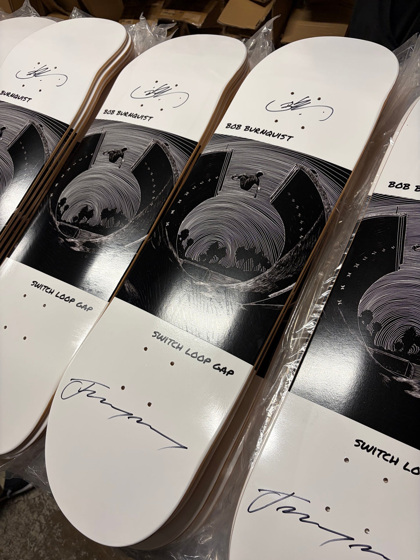 Burnquist Artist Series Bundle | Limited Edition Skateboard Deck & Print