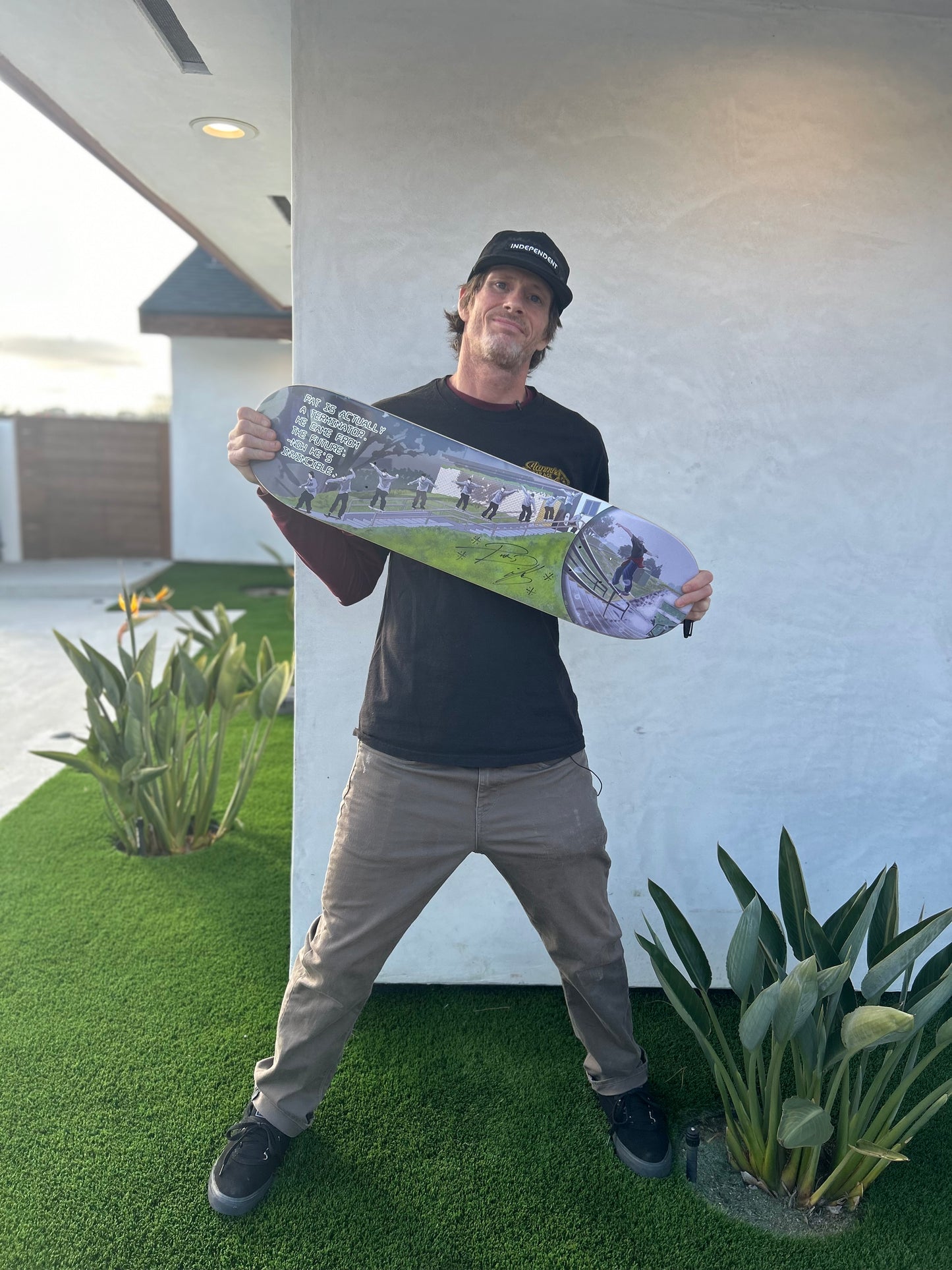 Limited Edition Autographed Pat Duffy 'First in Flight' Storied Deck