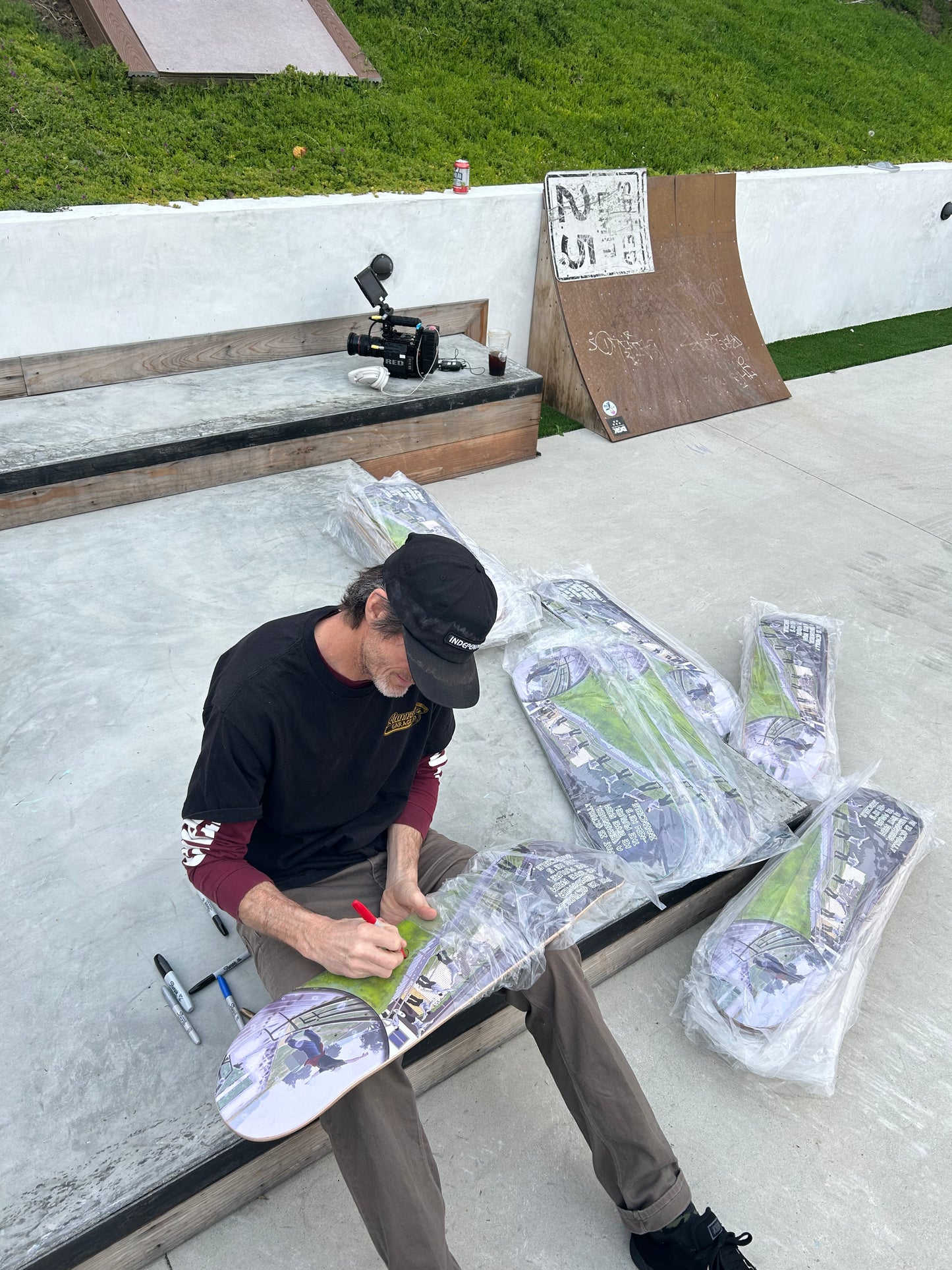 Limited Edition Autographed Pat Duffy 'First in Flight' Storied Deck