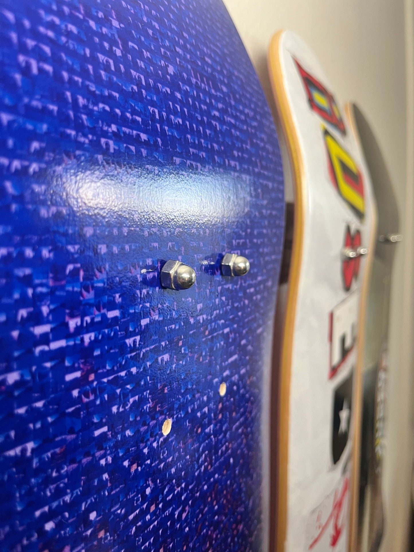 Colgadores de pared para tablas de skate