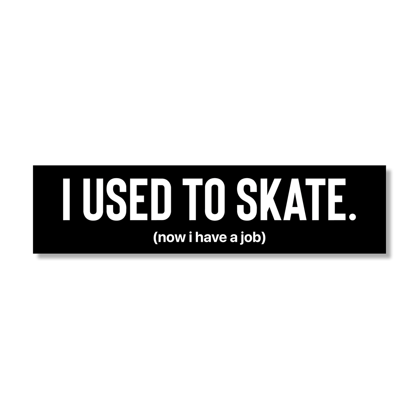 Pegatina de I Used to Skate x OG