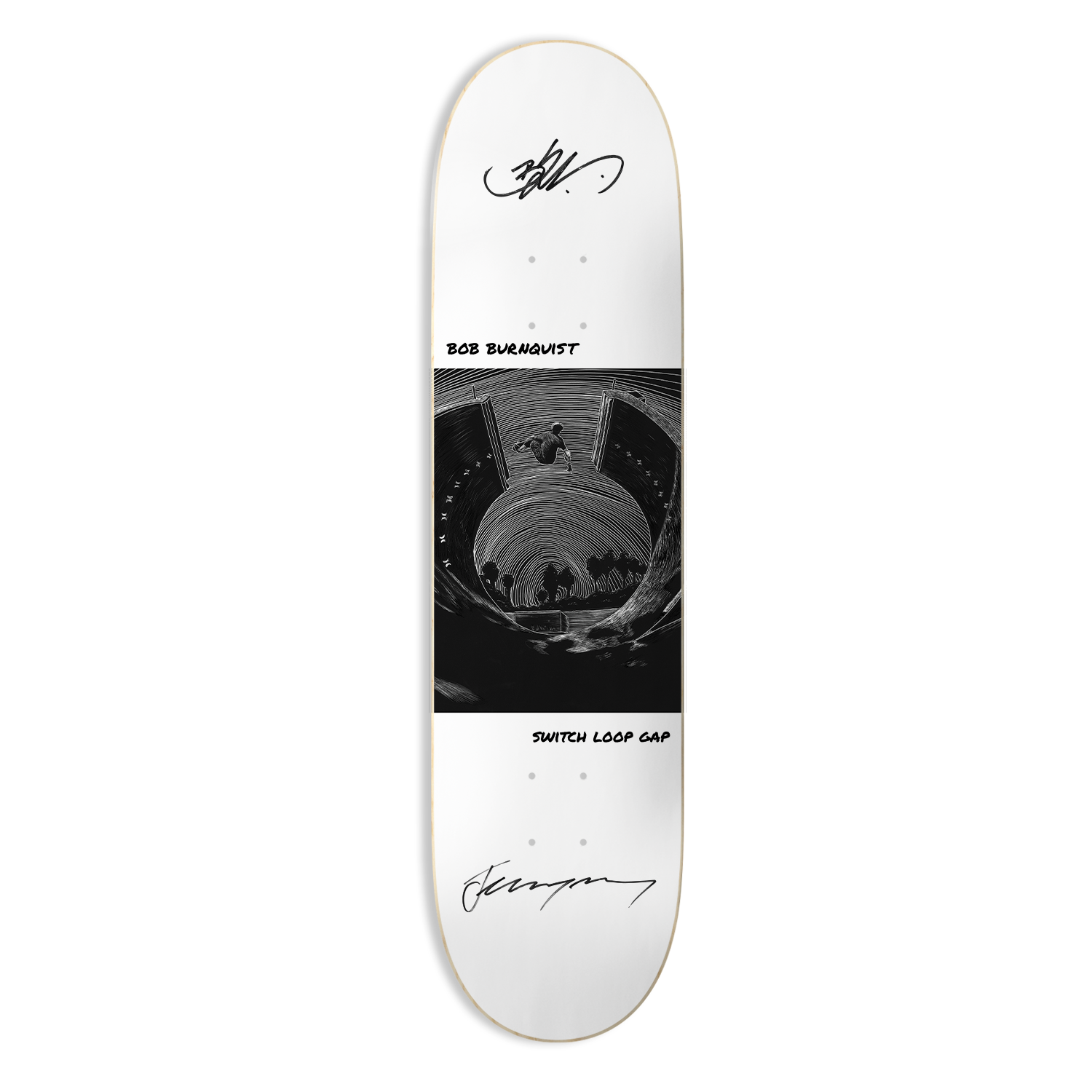 Bob Burnquist Switch Loop Gap Autographed Deck | Jeremy Wray 