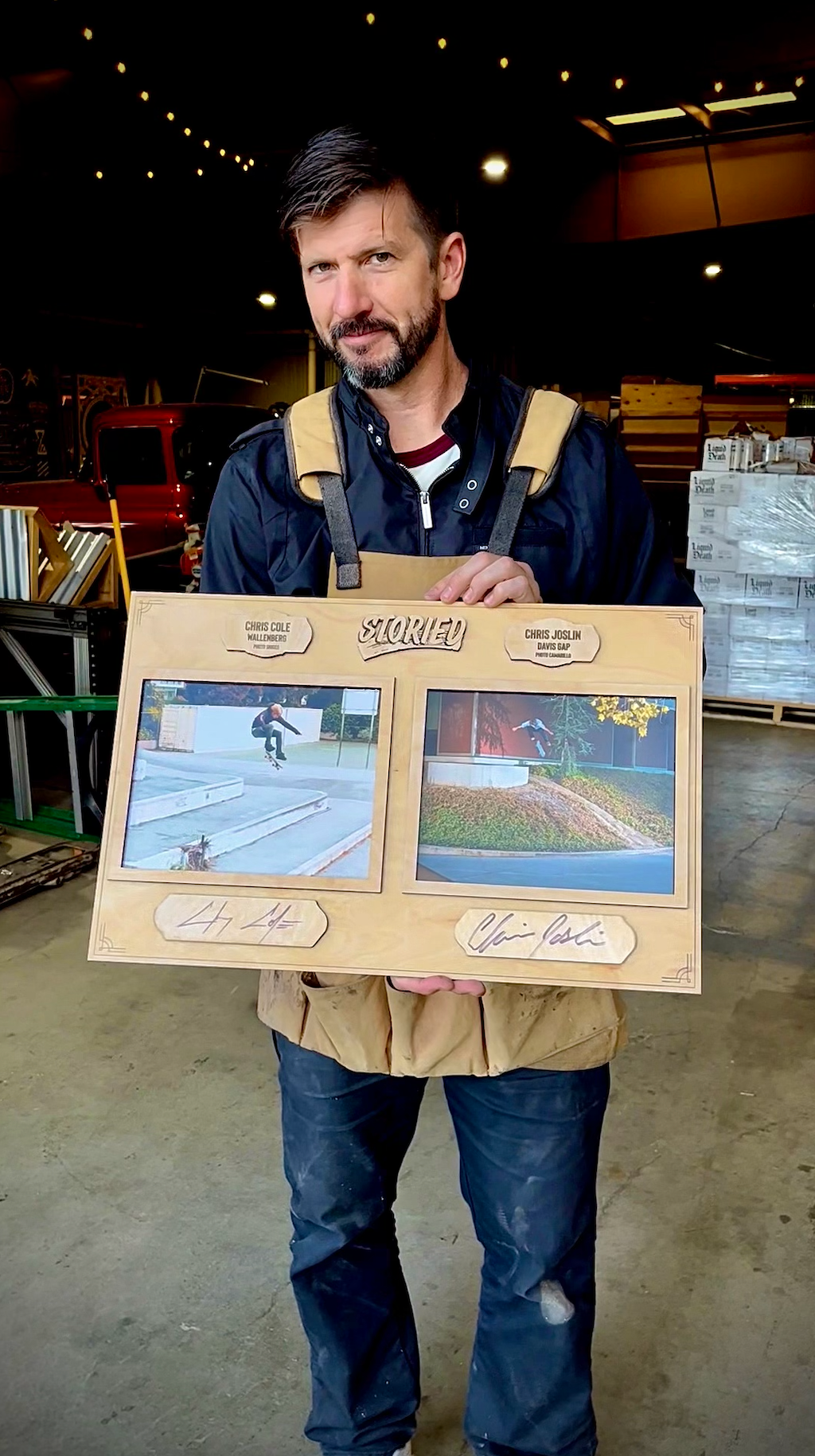 Placas de cantidad limitada del «Most Famous 360 Flip» firmadas por Chris Cole y Chris Joslin