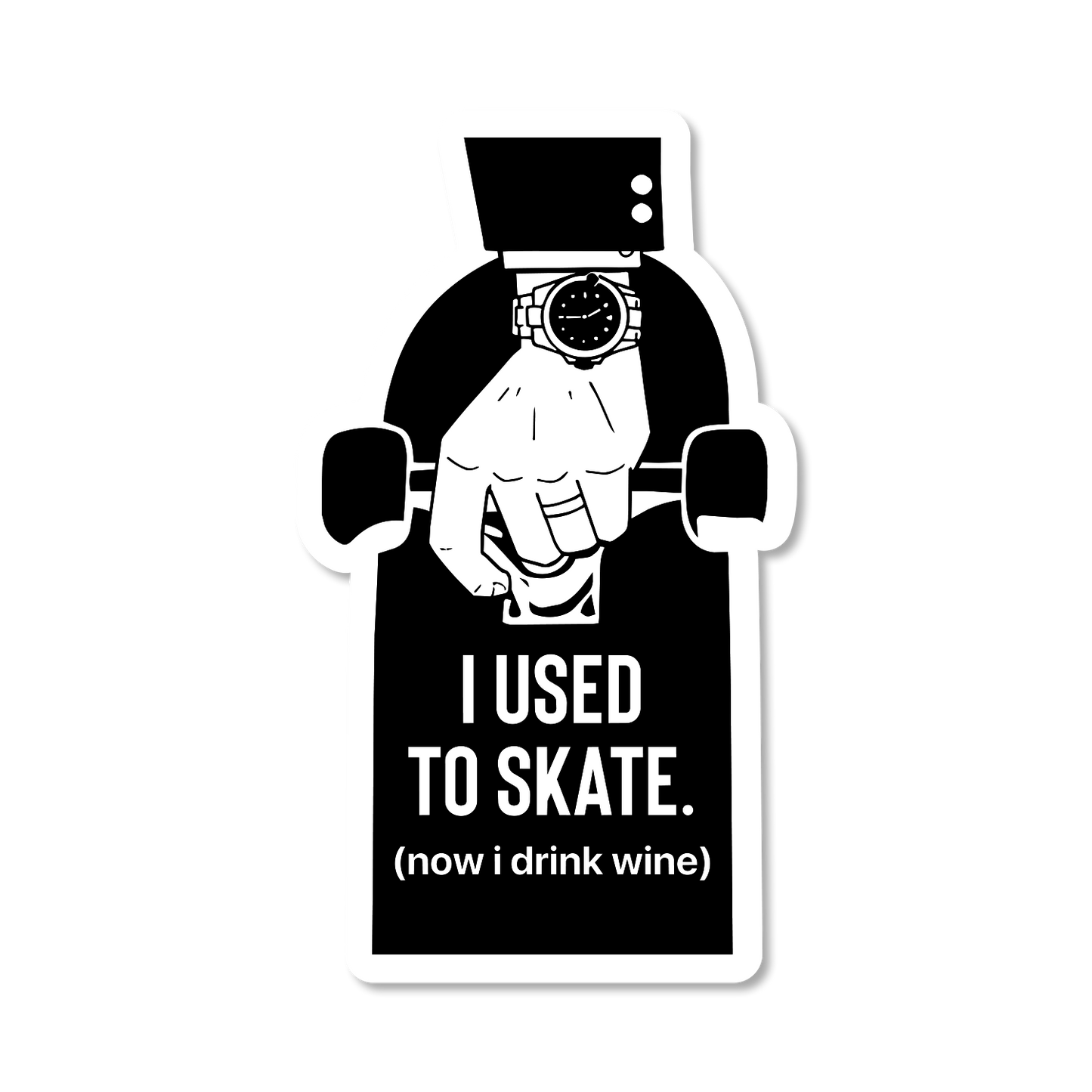 Pegatina de I Used to Skate x OG