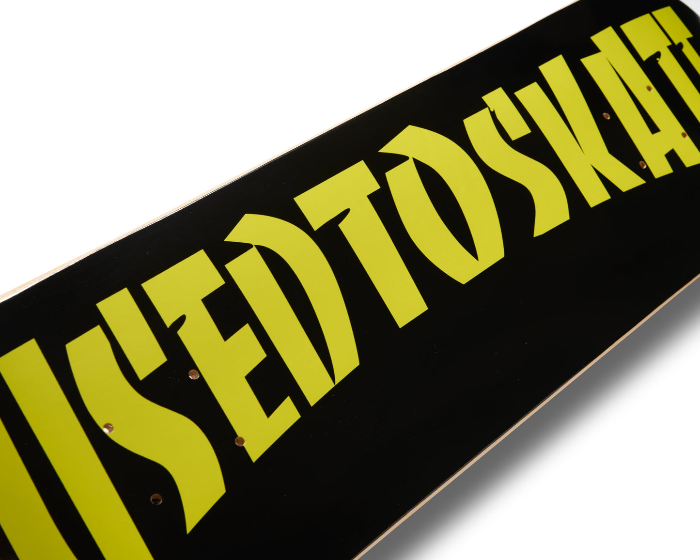 Yo solía patinar x Core Skate Deck