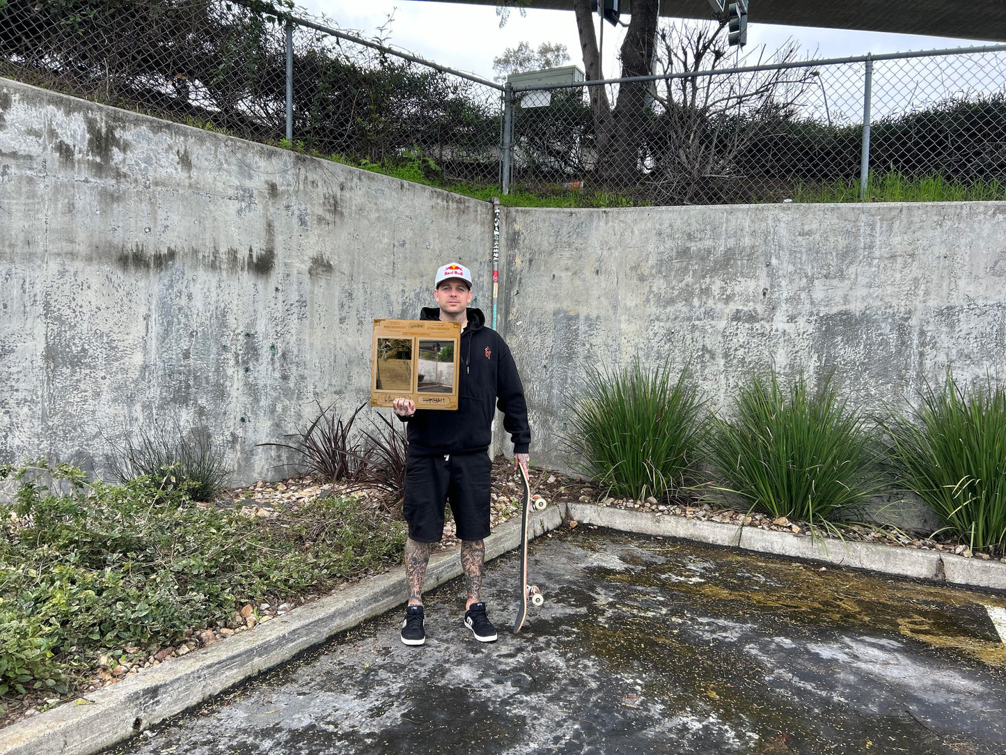 'Most Famous Kickflip' Limited Quantity Plaques Signed by Ryan Sheckler and Dave Bachinsky