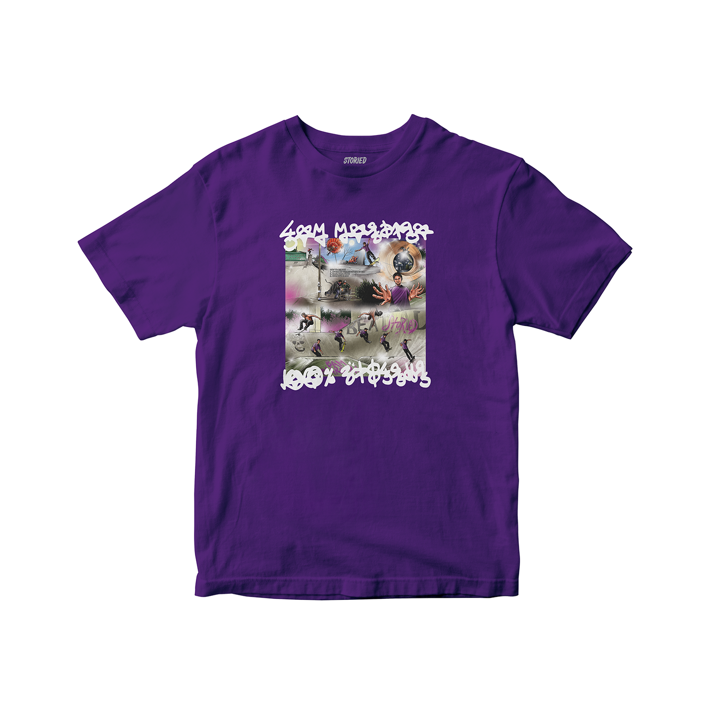 Bam Margera '100% Skateboarder' T-Shirt