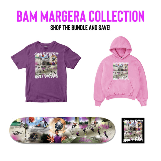 Bam Margera Capsule | Hand-Signed Deck + Hoodie + Tee | Storied