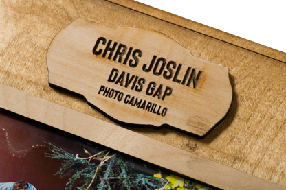 'Most Famous 360 Flip' Limited Quantity Plaques Signed by Chris Cole and Chris Joslin