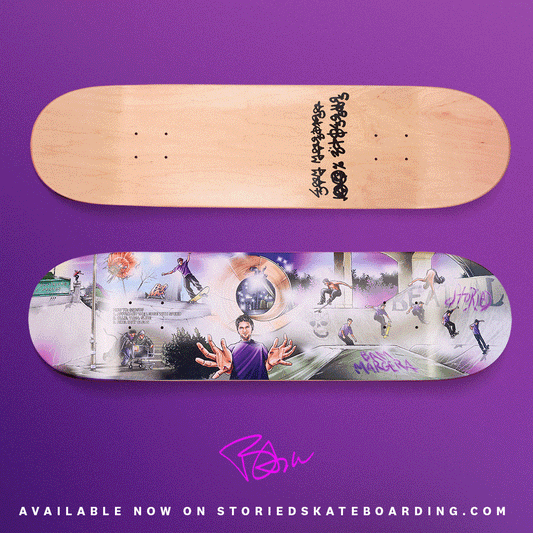 Bam Margera '100% Skateboarder' Bundle | Deck + Hoodie + Tee | Storied