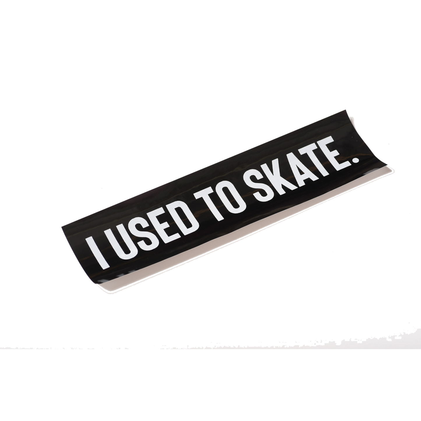 'I Used to Skate' Bumper Sticker