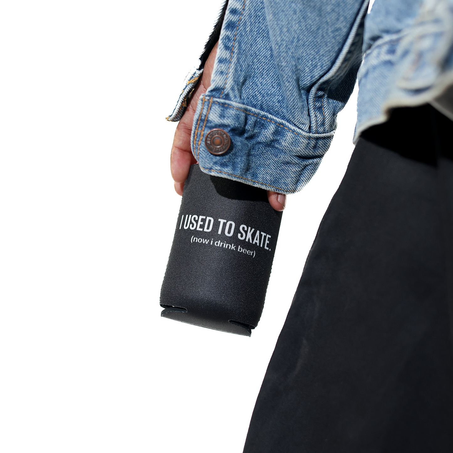 I Used to Skate x Now I Drink Beer Koozies