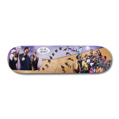 Limited Edition Autographed Tony Hawk 'The 900' Storied Deck