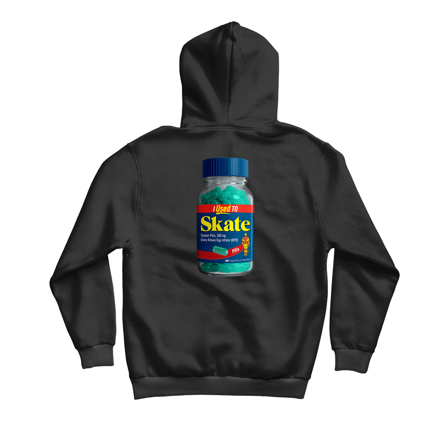 Sudadera con capucha "I Used to Skate"