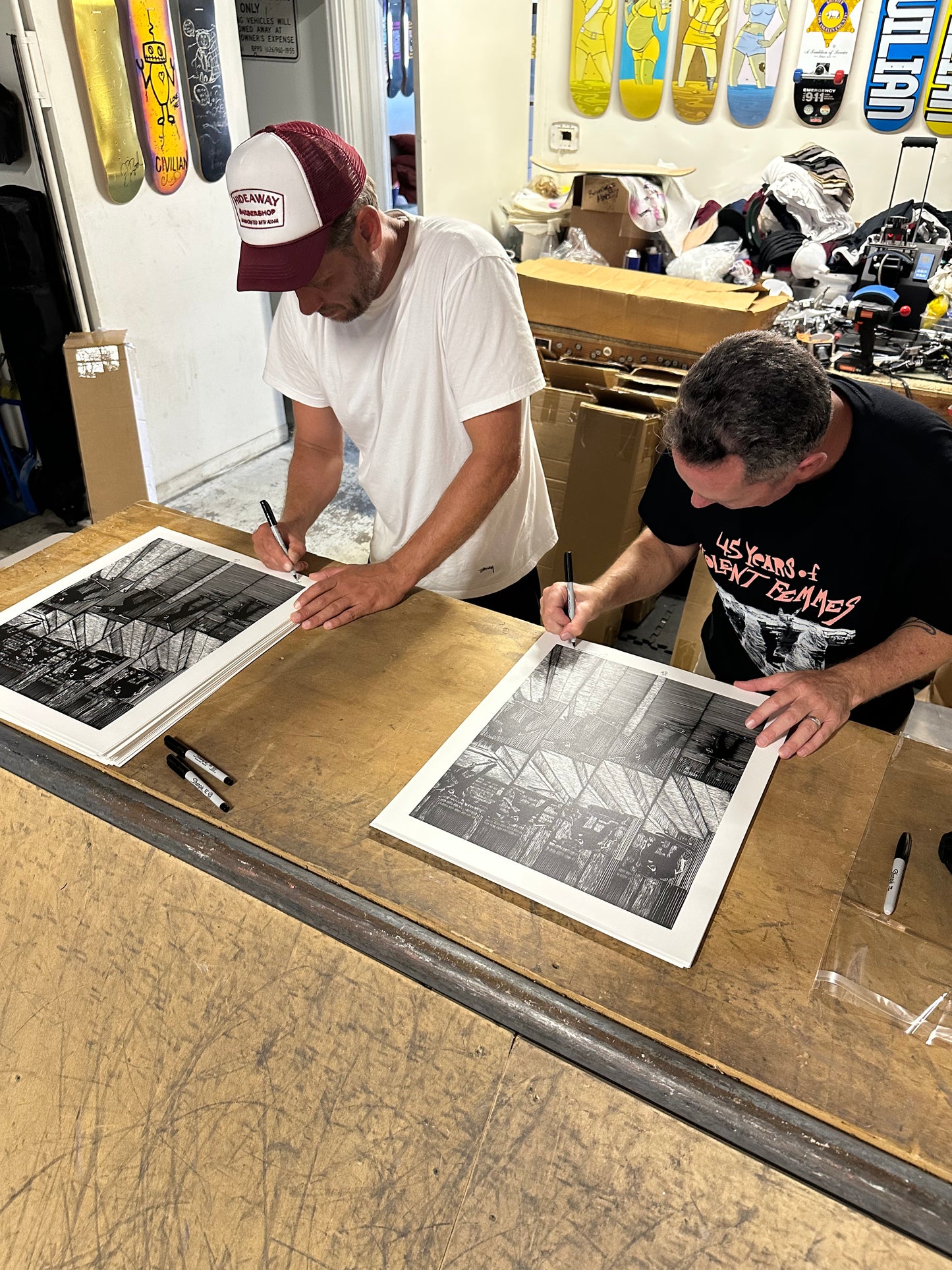Arto Saari 'Fakie Flip MACBA' Autographed Lithographic Print – 16×20 | Jeremy Wray Artist Series
