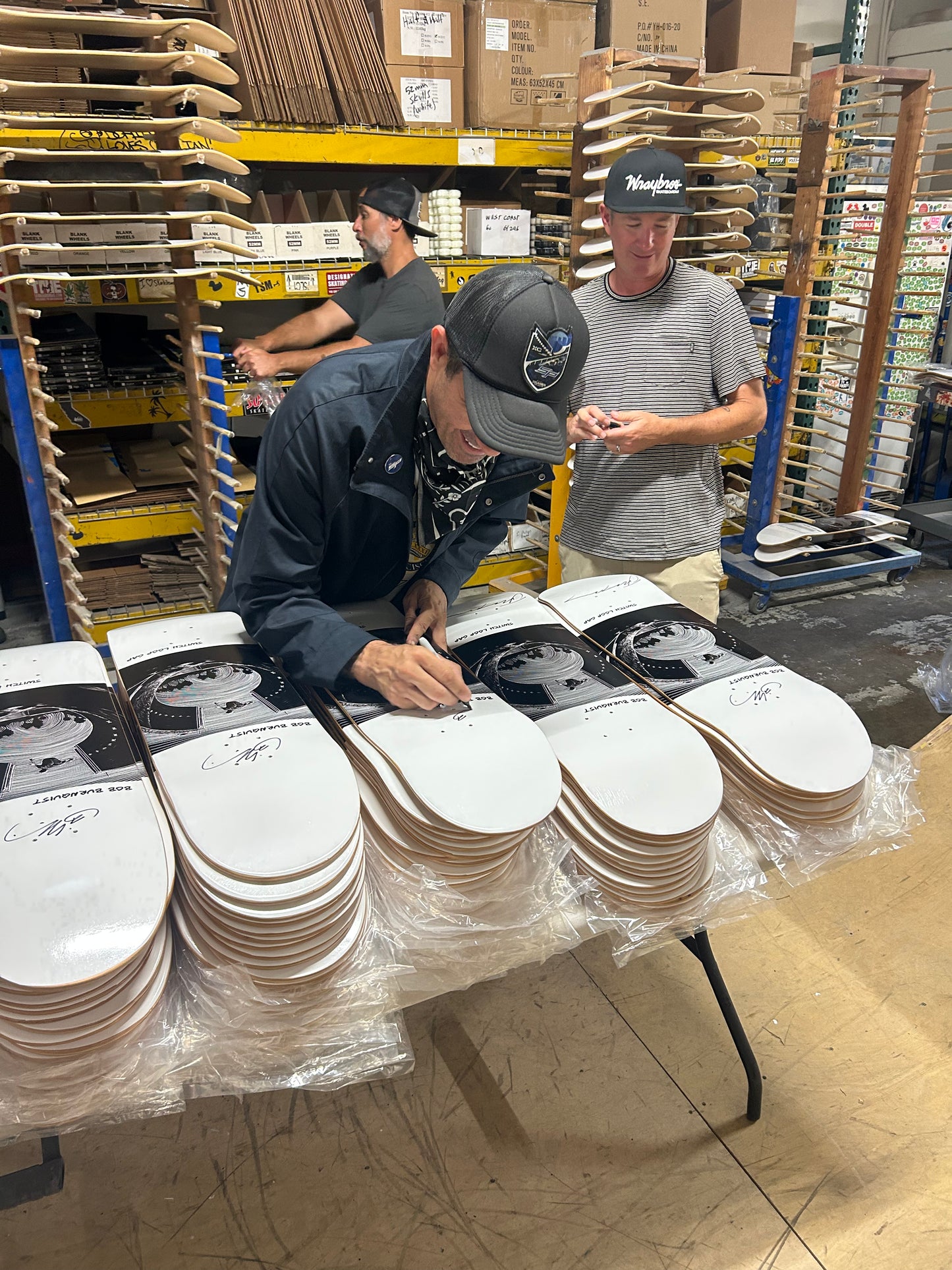 Bob Burnquist 'Switch Loop Gap' Autographed Artist Series Deck – Limited Edition | Jeremy Wray