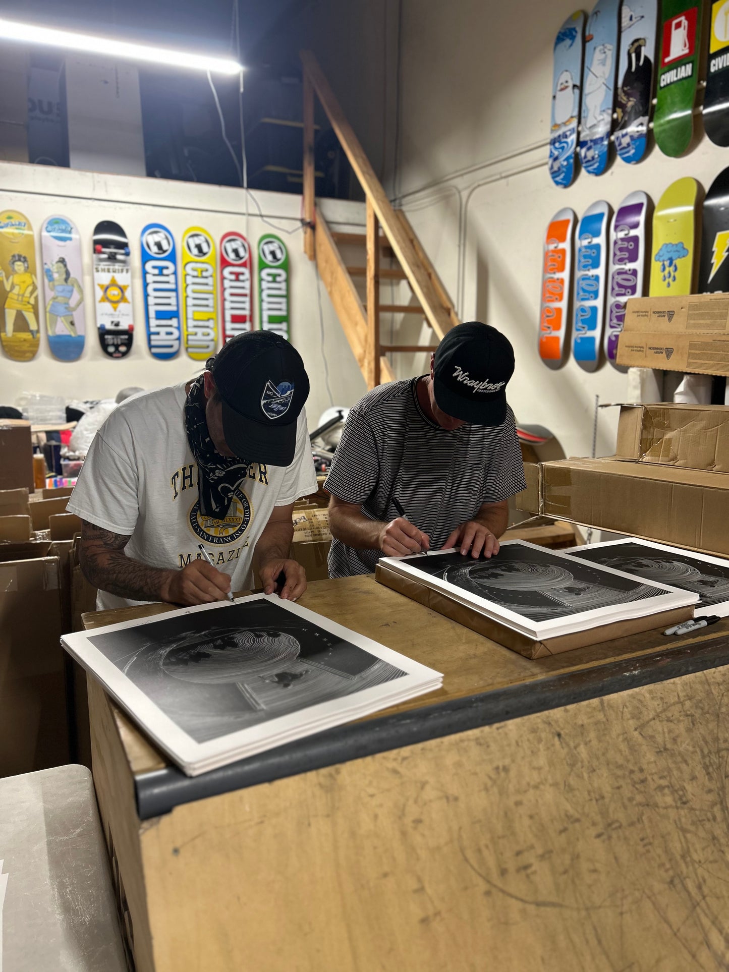 Jeremy Wray Artist Series Print Bundle | Hosoi, Burnquist & Frankie Hill | Storied