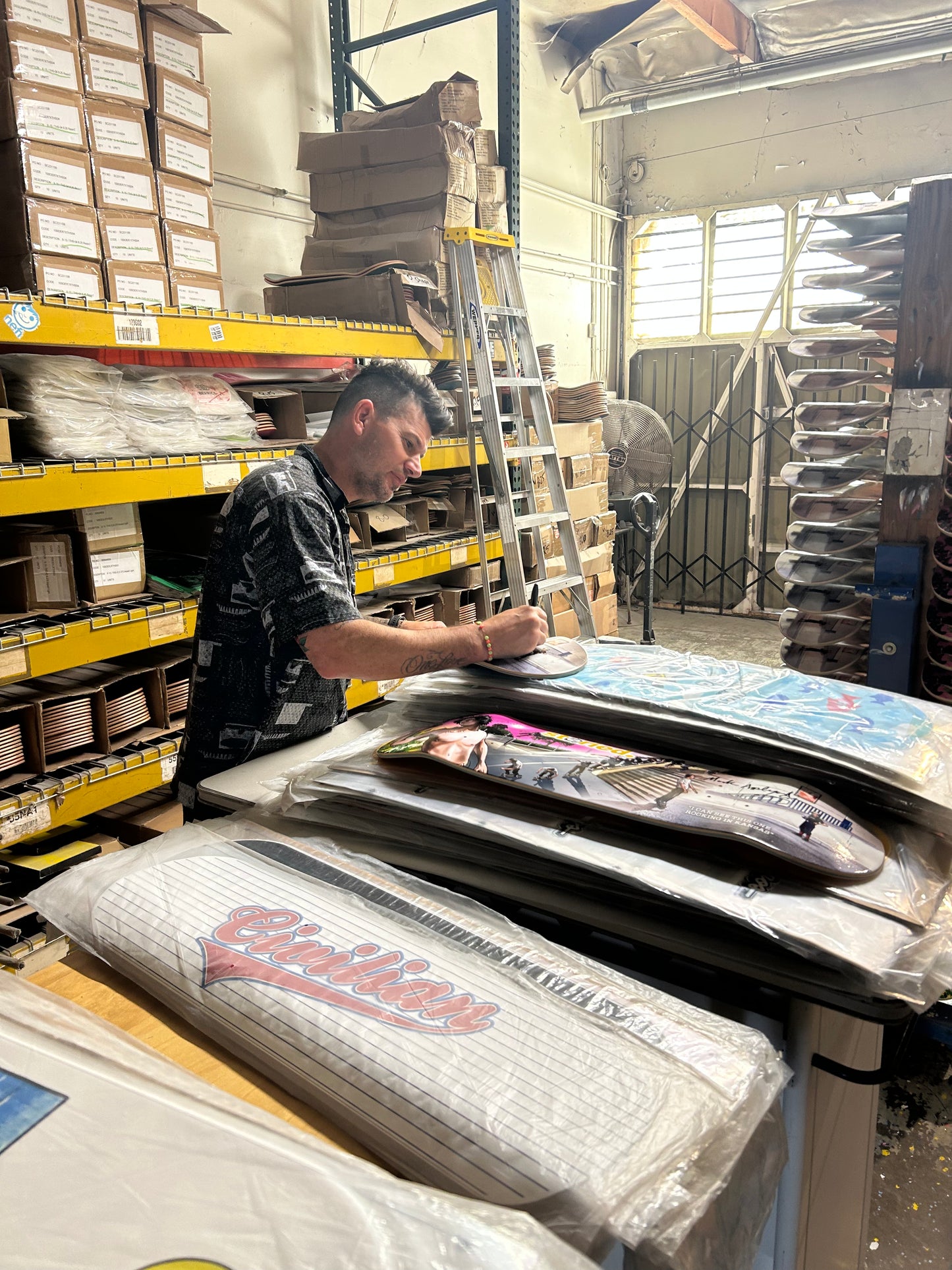 Limited Edition Autographed Mark Appleyard 'Sorry' Storied Deck