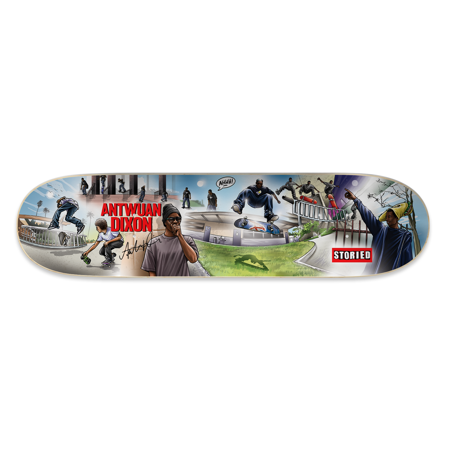 Antwuan Dixon Baker 3 Autographed Deck - Limited Edition | STORIED