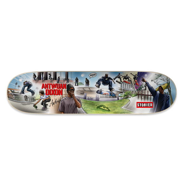 Antwuan Dixon Baker 3 Autographed Deck - Limited Edition | STORIED