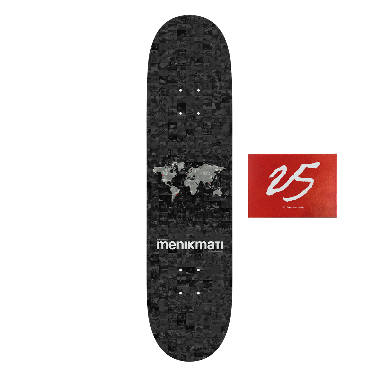 Limited Edition 25 Years of éS Menikmati x Storied 'Sleeve' Deck