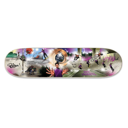 (PRE-SALE) Limited Edition Bam Margera Autographed '100% Skateboarder' Board