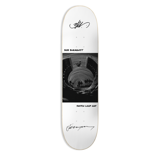 (Pre-Sale) Bob Burnquist 'Switch Loop Gap' Autographed Artist Series Deck – Limited Edition | Jeremy Wray