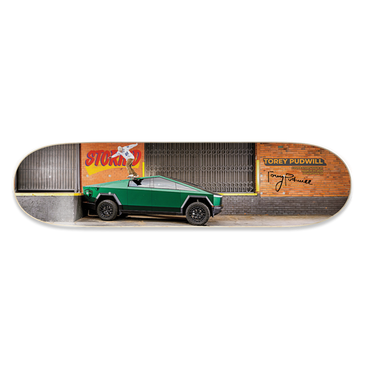 Limited Edition Autographed Torey Pudwill 'Cover Story 001' Board