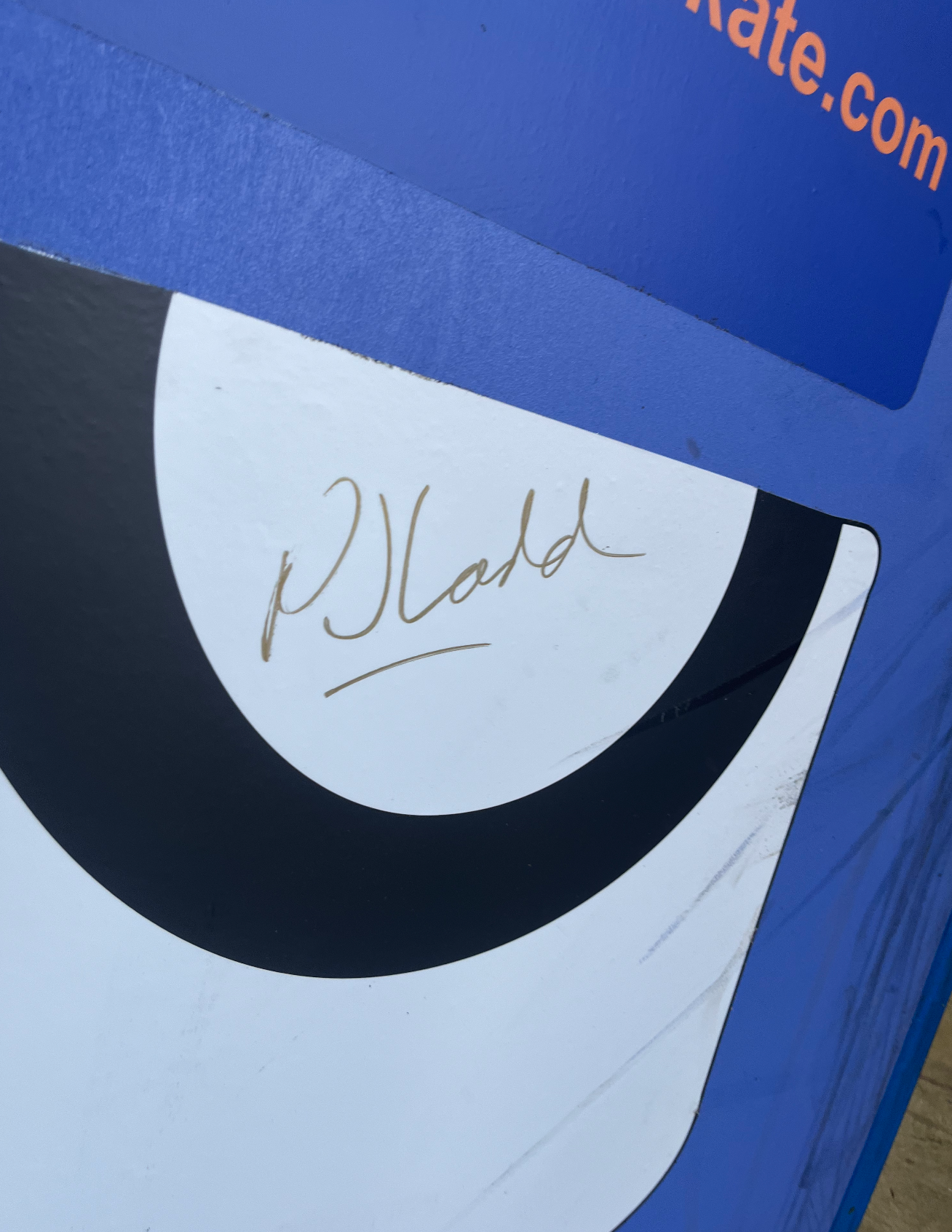 PJ Ladd Hand-Signed Skate Box — Storied Auction #001 | 1 of 1