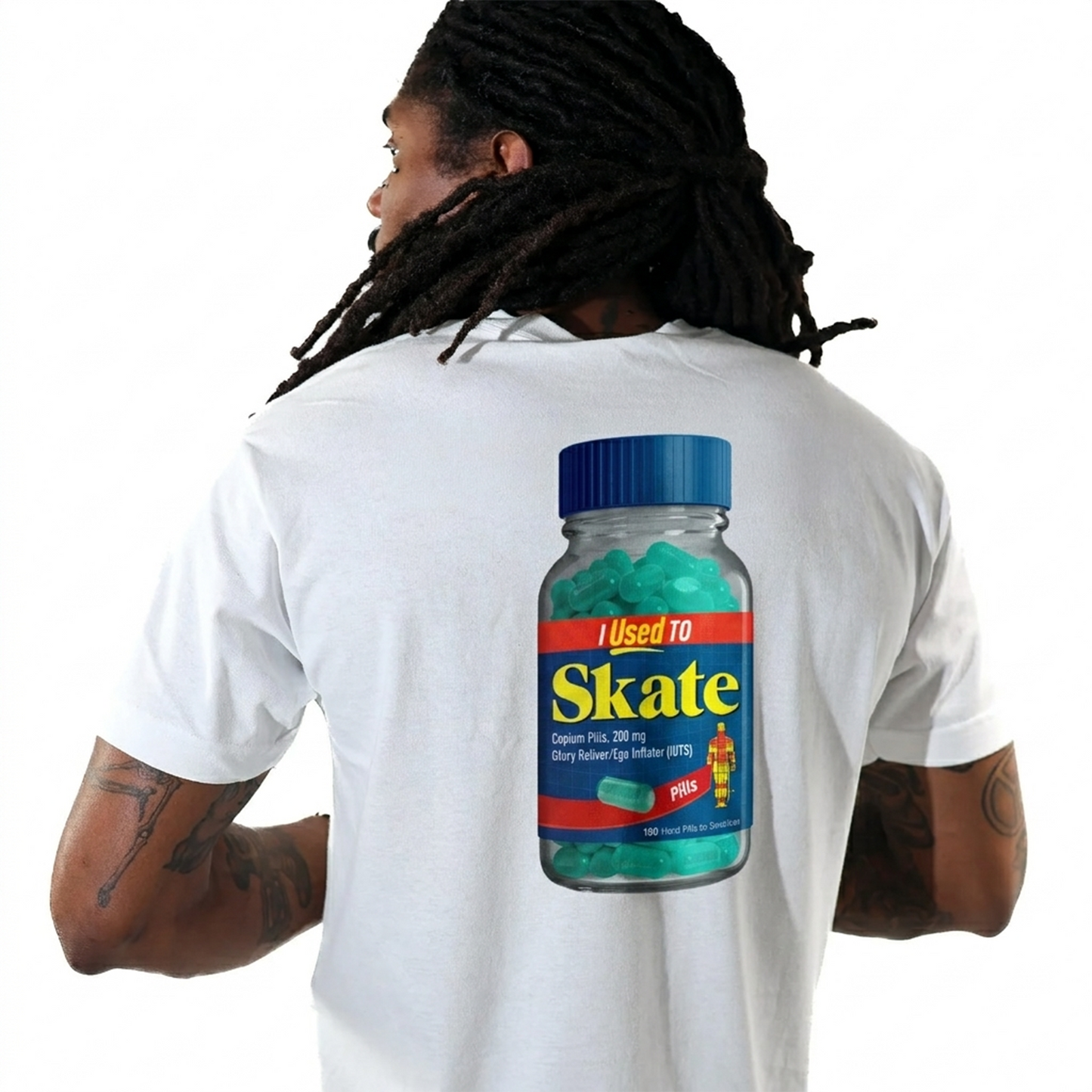 I Used To Skate x Advil Graphic T-Shirt