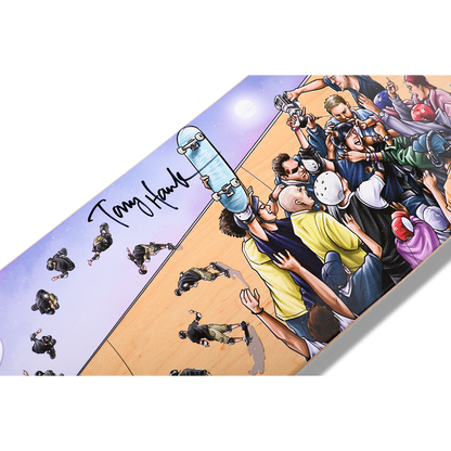 Exclusive Autographed Tony Hawk 25 Year Anniversary 'The 900' Storied Deck