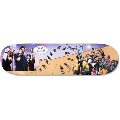 Exclusive Autographed Tony Hawk 25 Year Anniversary 'The 900' Storied Deck