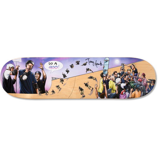 Exclusive Autographed Tony Hawk 25 Year Anniversary 'The 900' Storied Deck