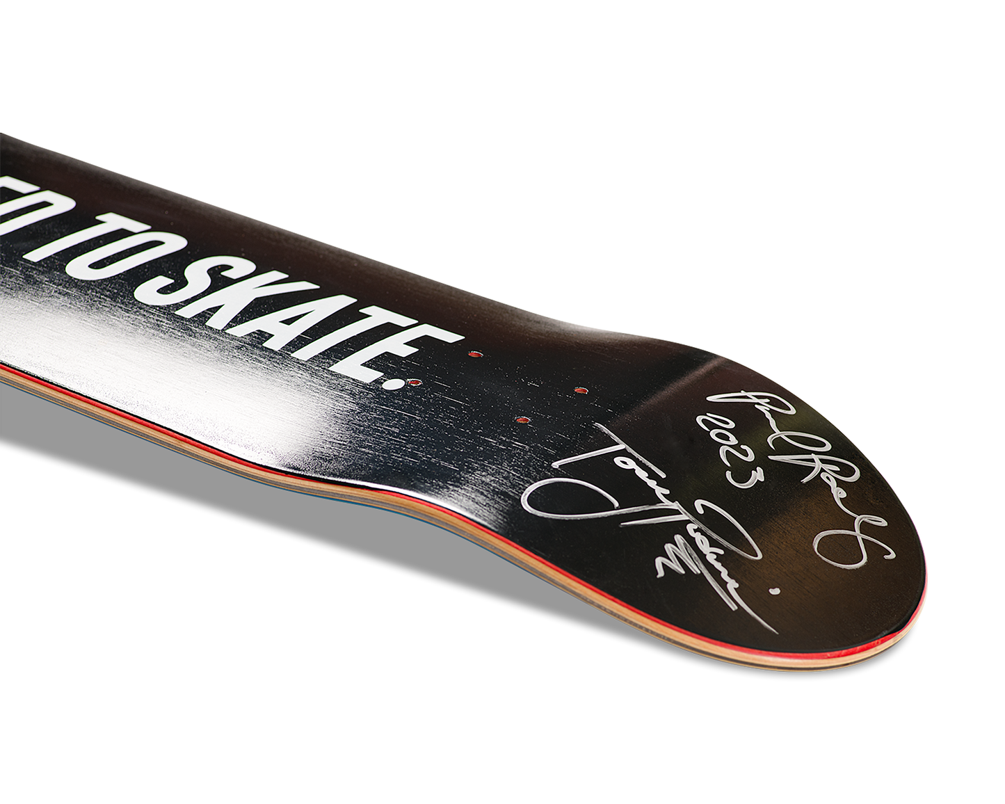 Limited Edition Paul Rodriguez & Torey Pudwill Autographed 'I Used to Skate' Classic Deck