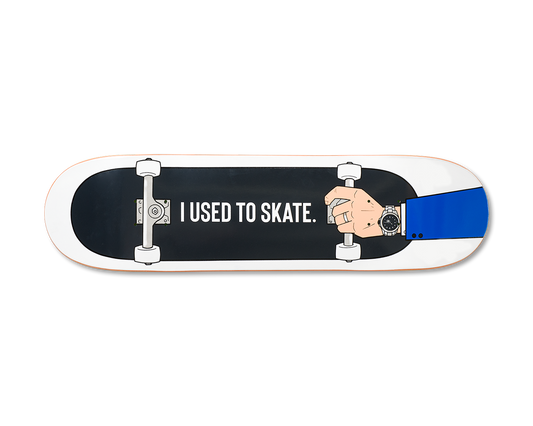 I Used to Skate x Mall Grab Skate Deck